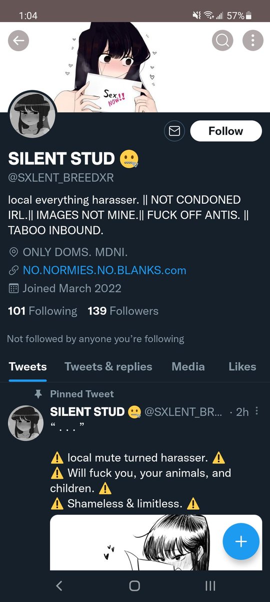 Yo wtf <a href="/Twitter/">Twitter</a>. I thought I made it clear this shit was fucking disgusting!! I'm so sick of these accounts being suggested!