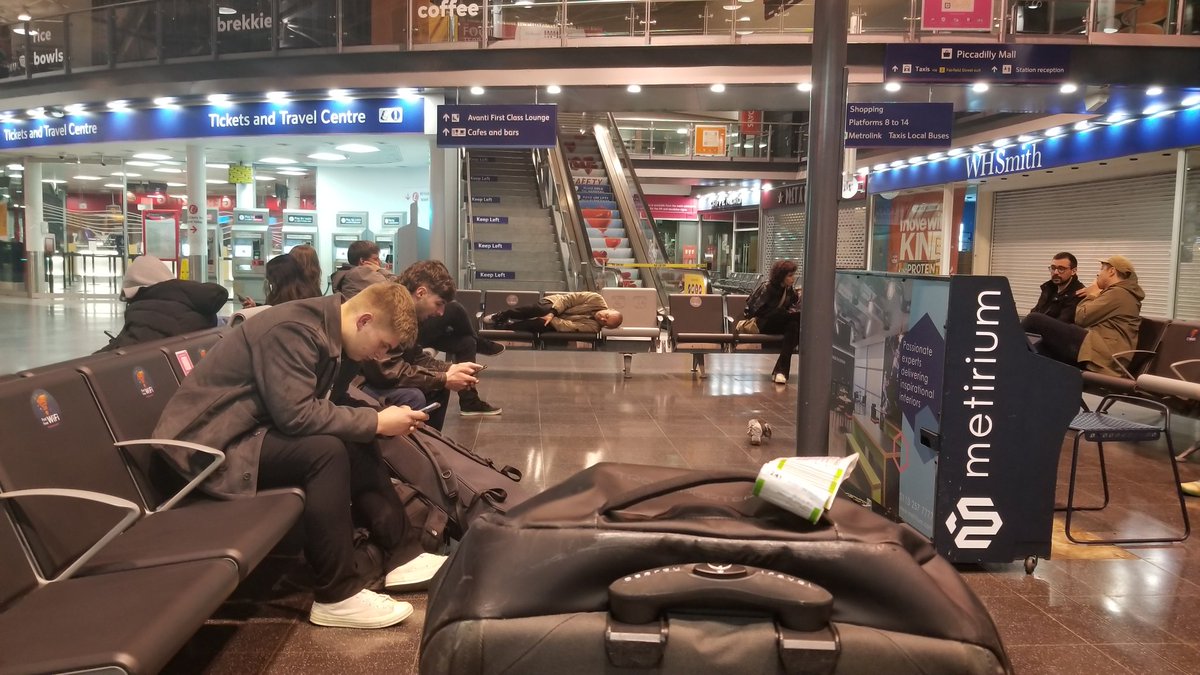 Elie Levasseur (@elie__l) on Twitter photo .<a href="/TPExpressTrains/">TransPennine Express</a> your company is a joke. I tried to take 3 of your trains in March, 3 cancellations. You could at least plan a proper replacement on time with the correct capacity. Not a van for 40 ppl.. #transpinninetheass #fail #Manchester .<a href="/TPExpressTrains/">TransPennine Express</a> your company is a joke. I tried to take 3 of your trains in March, 3 cancellations. You could at least plan a proper replacement on time with the correct capacity. Not a van for 40 ppl.. #transpinninetheass #fail #Manchester