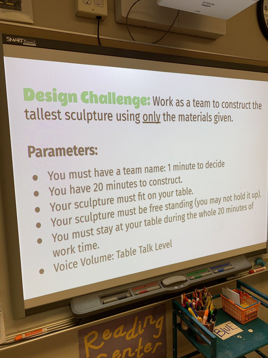 Last week of the quarter means design challenges! Proud of these fourth graders for stretching their thinking and working together 💪