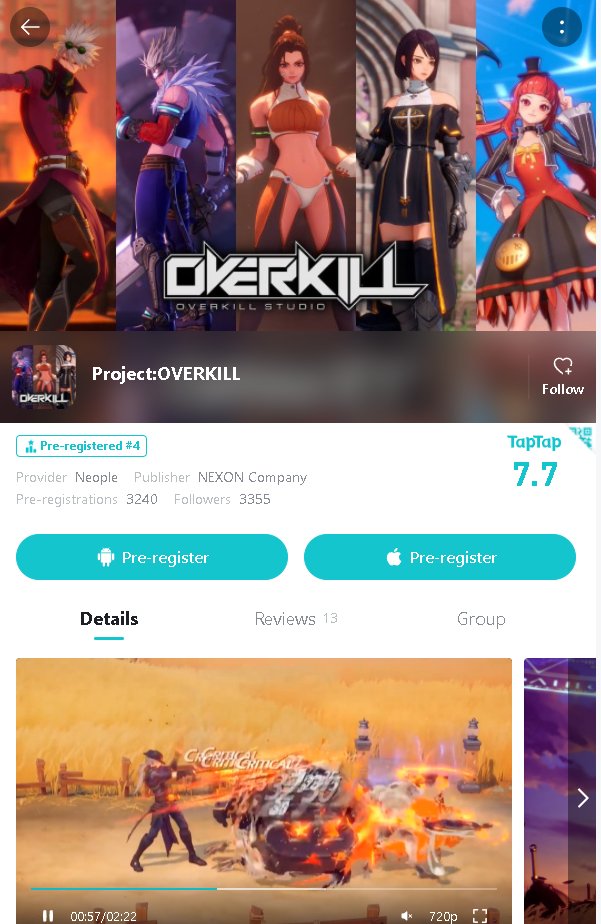 ProjectBBQ_'s tweet image. ⭕️#DNFOverkill appeared on @TapTap,  following Neople's  soft dev update and new recruitment wave, it has been revealed that Overkill will be a PC-based game but it will have cross-play with mobile devices. 

TapTap site: taptap.io/app/221735?hre…

#DNF #던파 #ProjectOverkill #DFO