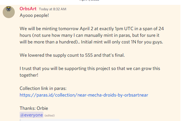 NearMechaDroids tweet media