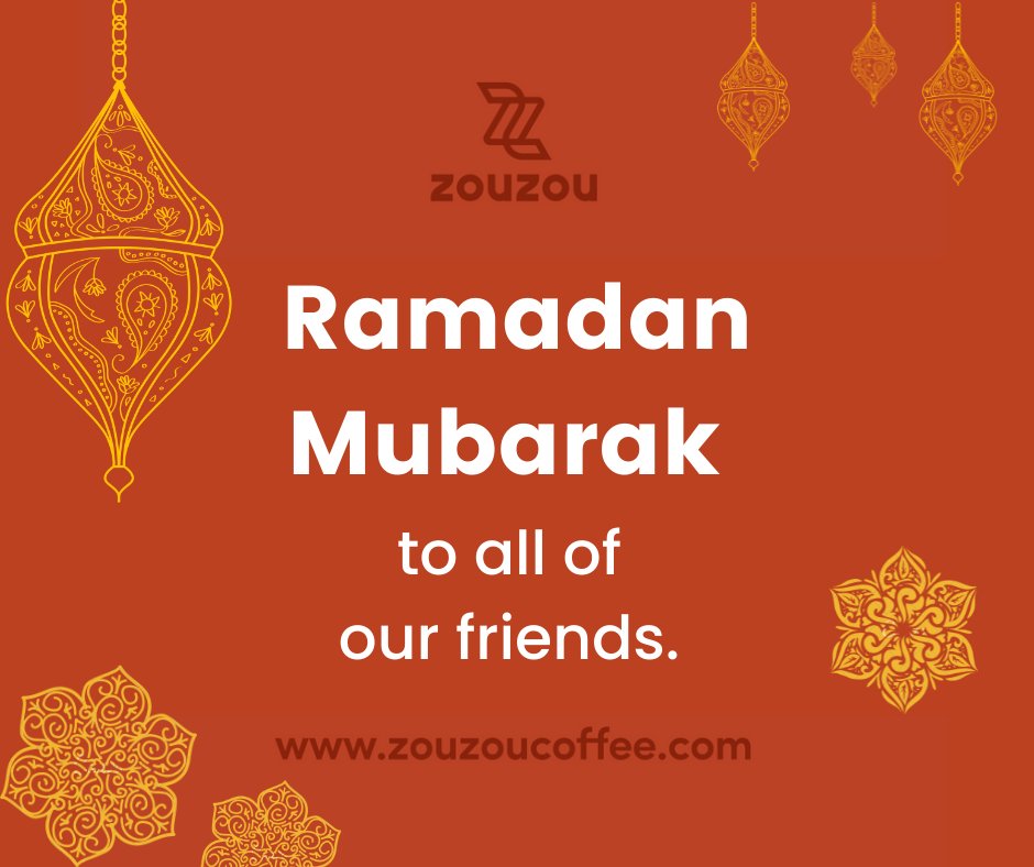 ZouZouCoffee's tweet photo. Ramadan is almost here. #RamadanMubarak to all of our friends and their families from Joseph Atallah and the Zou Zou Coffee team. May you be blessed with health, happiness, love, and prosperity. https://t.co/cH78PIFzxk
#Ramadan
#TurkishCoffee #TurkishCoffeeMachine
#ArabicCoffee https://t.co/ESKrnCUC6c