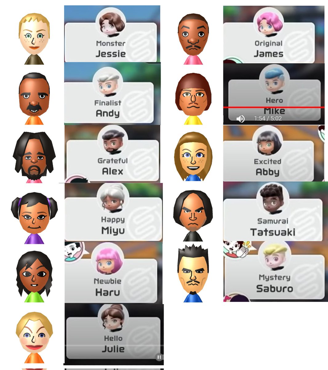 L123Sparkle's tweet photo. Hopefully this is just another dude named Matt. But it was discovered that Switch Sports uses cpu names directly from Wii Sports for cpu sportsmates. So possibly rip Matt ☠

#NintendoSwitchSports https://t.co/R9n99ySYmY