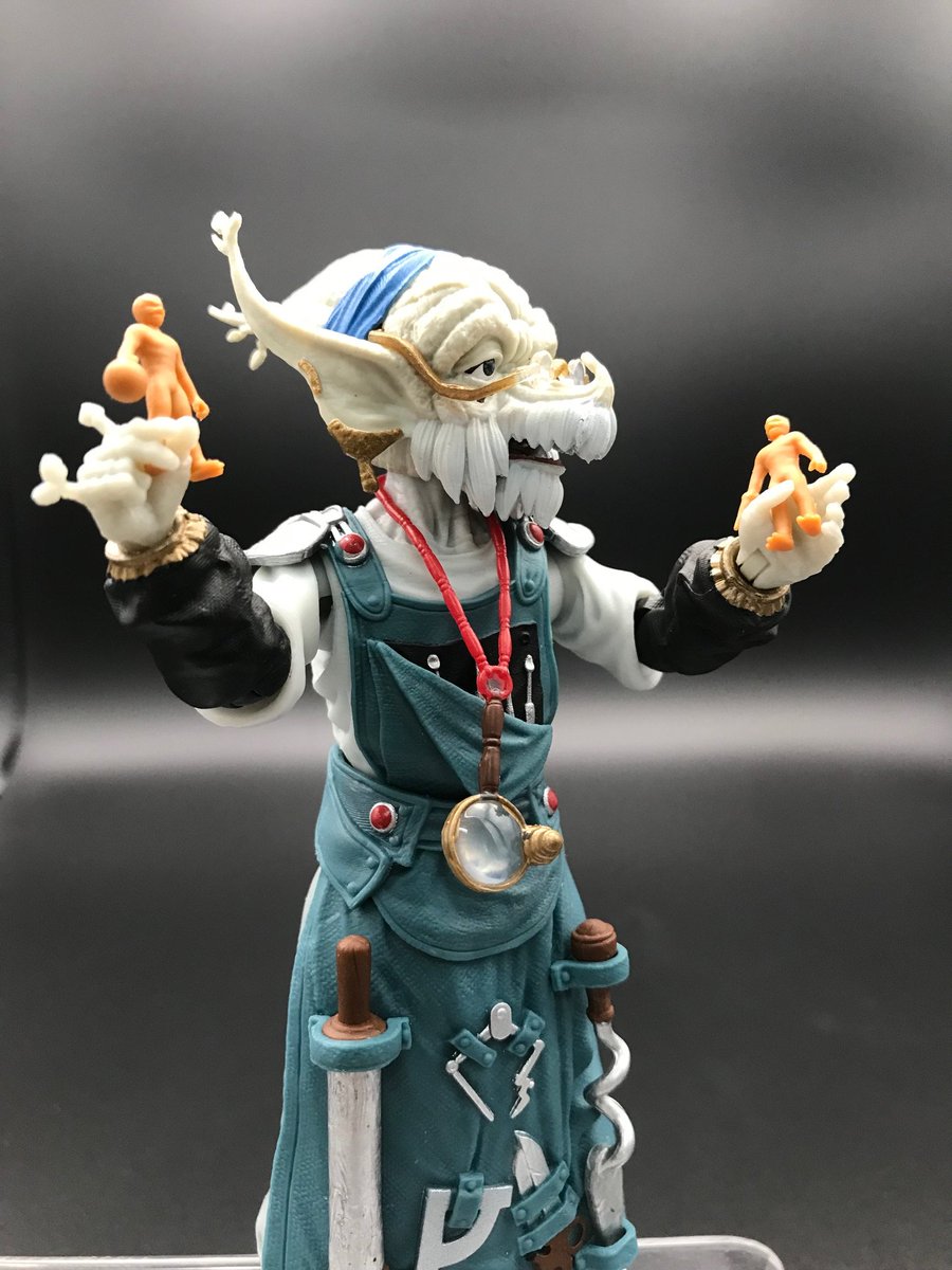 alwaysbumping's tweet photo. Finally got Finster! I've gotten more nice fan messages and comments about him than any other figure I've worked on. Thank you for such a warm response! https://t.co/eJX1tb1E2F