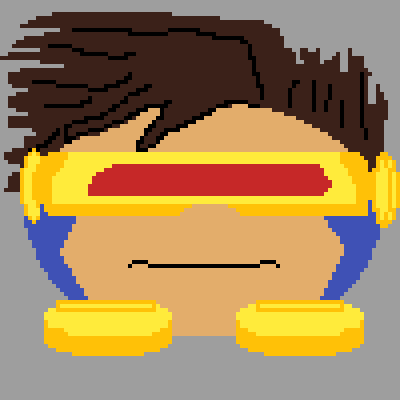EggmanMaster's tweet photo. Egg Cyclops
https://t.co/cDFhqivqXw
#xmen #marvel #cyclops #nft #pixelart #nftart #egg https://t.co/cQMJRnIekJ