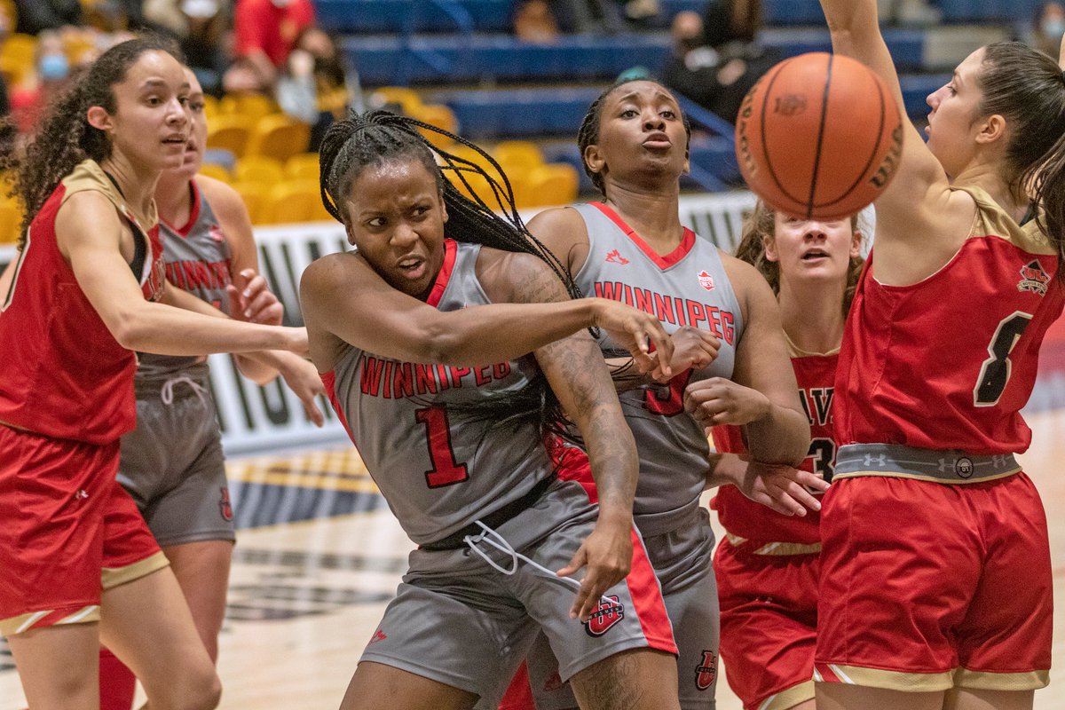 Wesmenathletics's tweet photo. One down. 

Your @Wesmen_WBB is on to a national semifinal on Saturday after taking down the Laval Rouge et Or in a quarter-final on Thursday afternoon.

👉 https://t.co/aZghXD3GzM

#WePlayForWinnipeg https://t.co/HVxSEKkmDC
