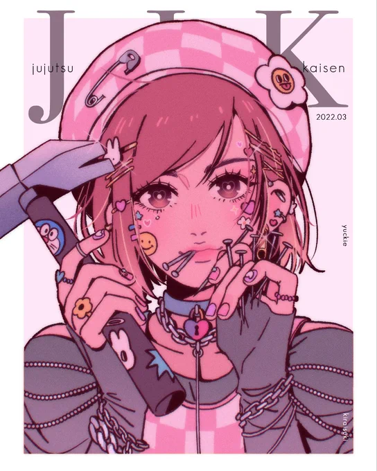 🍒🧸 ✨ it girl nobara 💫🍓🎀 
#jjk #jujutsukaisen 