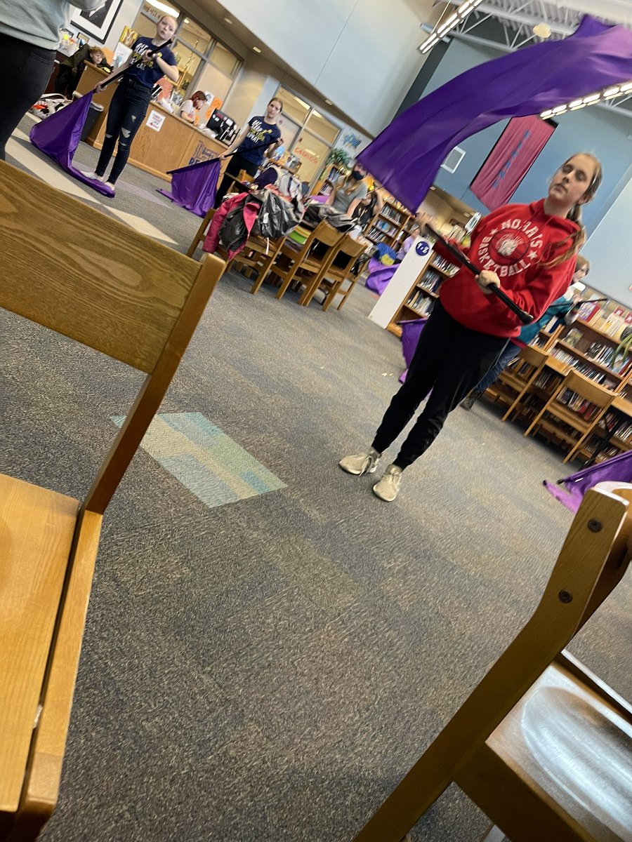 jessiesandre's tweet photo. A day in the life of the #nmslibrary @NorrisMSLibrary Coding, flagging, and breaking https://t.co/rKlNk0tBRK