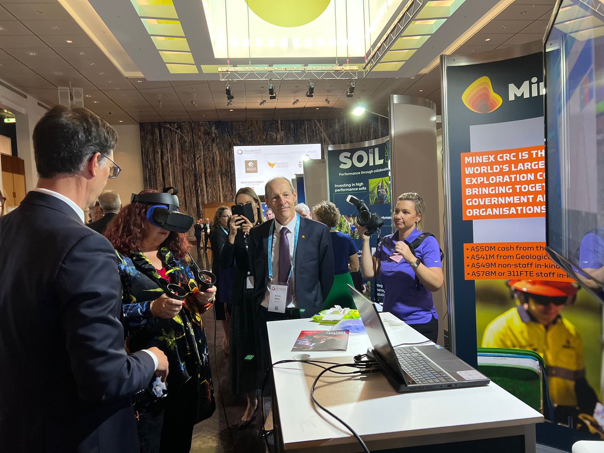 anuearthscience's tweet photo. #RSESrockstar Naina @CrcMinex PhD Candidate in RSES's Argon Group was chosen as the student representative at #CollaborateInnovete2022 Day #1 @Aust_Parliament with MinEx CRC CEO Andrew Bailey, CSO David Giles &amp; Chris Pigram @AuScope @anzic_iodp https://t.co/sQ83gdA3Jy