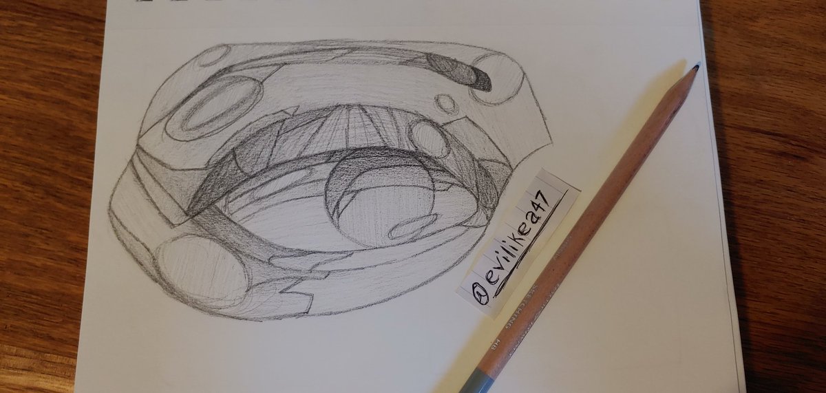 EvilIkea47's tweet photo. ✨Got inspired by the fancy sketches with the highlight circles, So new style!✨ https://t.co/m9pqyN5Zsi