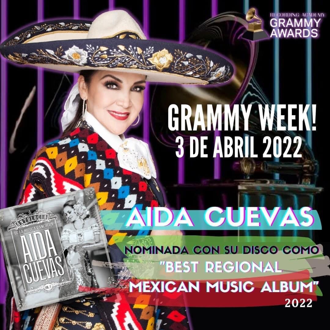 AidaCuevasCol's tweet photo. @LatinGRAMMYs @Chiquis626 @AidaCuevas @nellarojasm @liladowns @GloriaEstefan Que hermosas palabras de nuestra reina hermosa @AidaCuevas Lucha Villa dejó huellas en su carrera y son lugar a dudas tú dejaras huella en cada una de las personas que quieran dedicarse a cantar música regional mexicana, te adoramos reina hermosa ❤️🤗 https://t.co/ReMPYEZrt7