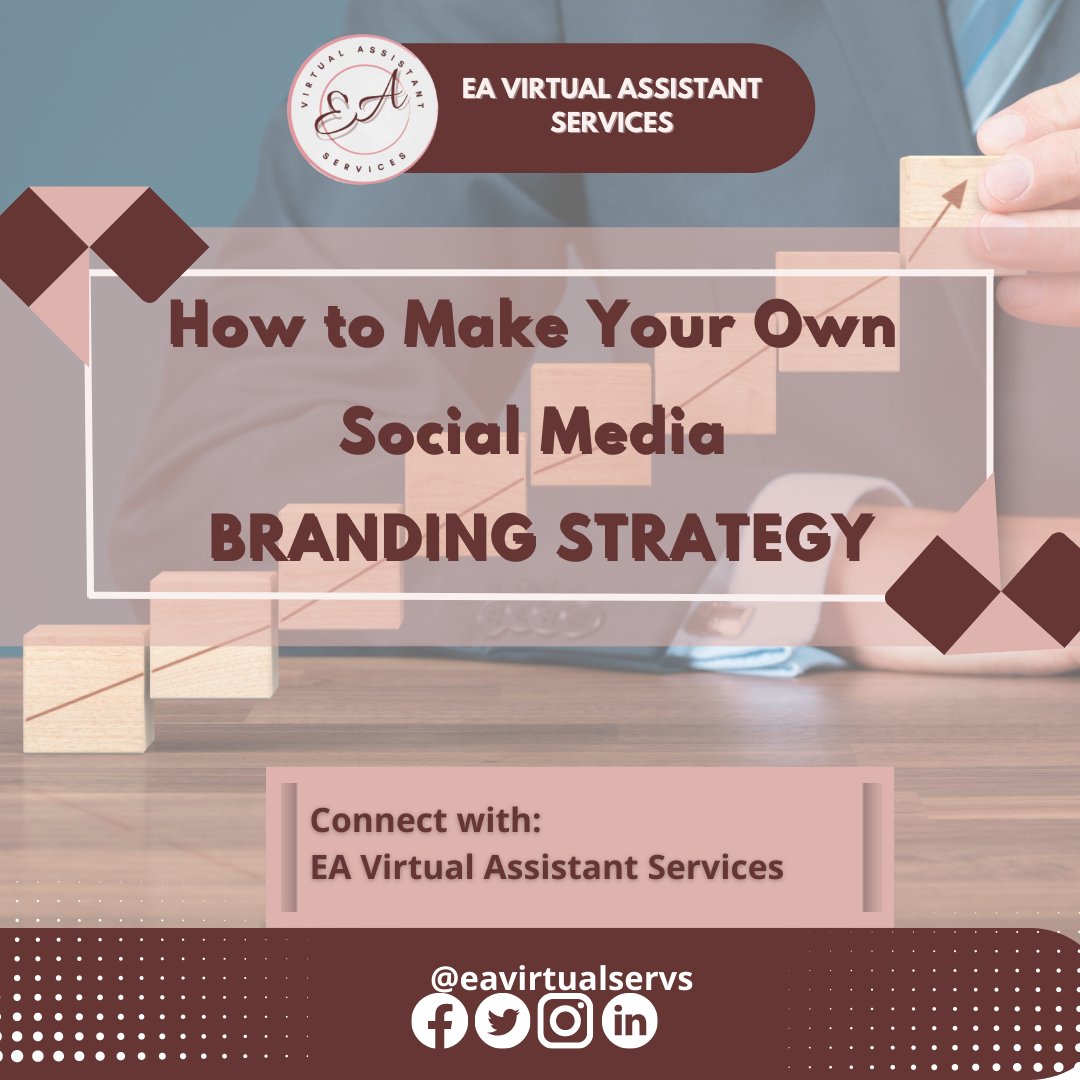 EAVirtualServs's tweet photo. People buy things from businesses for a variety of reasons. One of the most important is that they trust their 𝐁𝐑𝐀𝐍𝐃. I will be glad to help you with your Branding. Visit https://t.co/hXlGn85X2v:💬📱

#eaonlineservices
#businesssocialmedia
#businessplanning
#businessowner https://t.co/1H6VyWH50K
