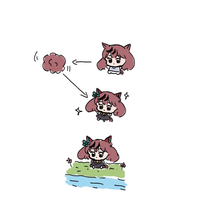 #小さいネイチャの1日 