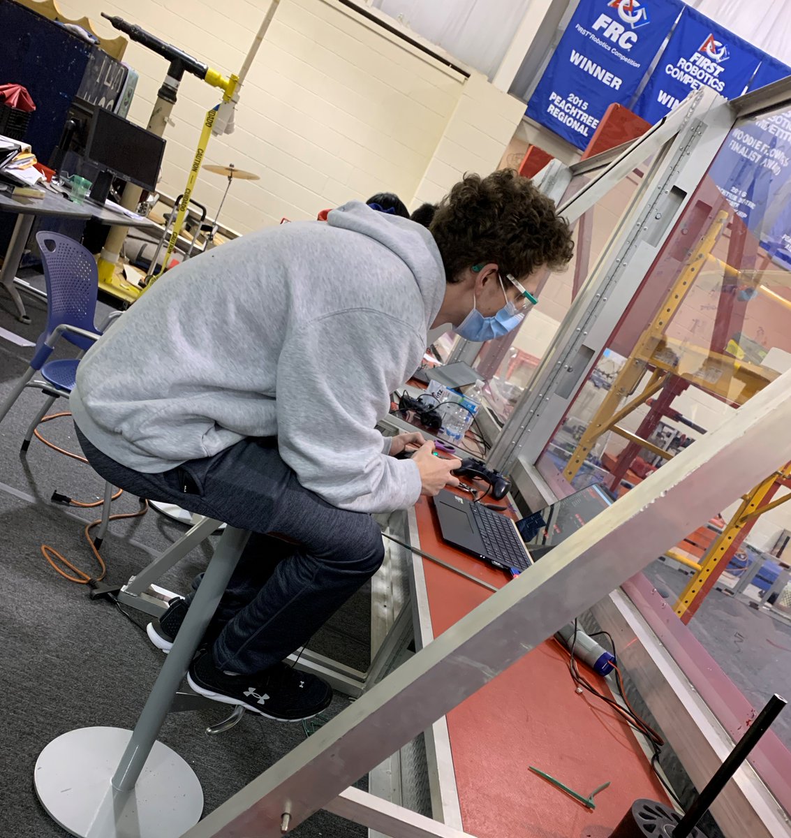 FRC4188's tweet image. #SeniorShoutout to our #leadprogrammer, driver, and #ChiefEngineer Aiden T. Aiden has been part of CSP for three years, and is leading the team with his coding and dedication to testing.