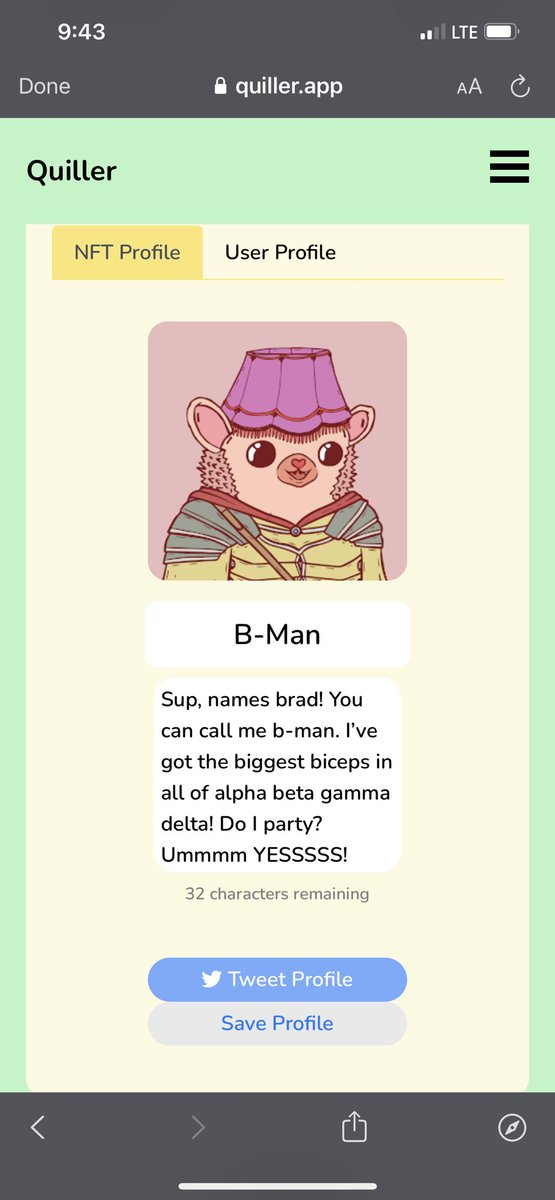 <a href="/SSofWhales/">Secret Society of Whales 🐋</a> Hedgies by @QuillerLabs is the future!! We’re going to the moon whales! <a href="/SSofWhales/">Secret Society of Whales 🐋</a> join our rapid growing community! 💚 #NFT #NFTs #nftcollectors