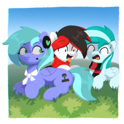 noirpone's tweet photo. Commission for @FlyerHorizon 
#Ponytown #digitalart #MLP https://t.co/GED96dKm7V