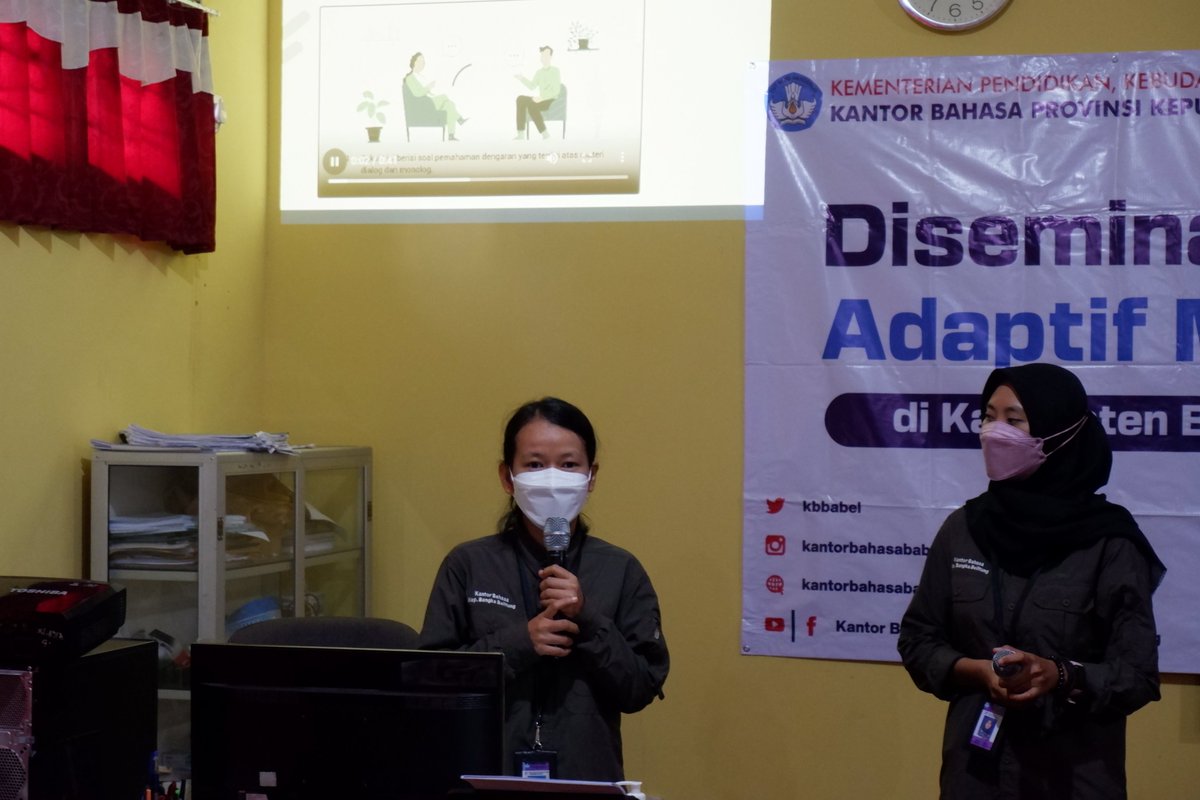 Kantor Bahasa Provinsi Kepulauan Bangka Belitung tweet media