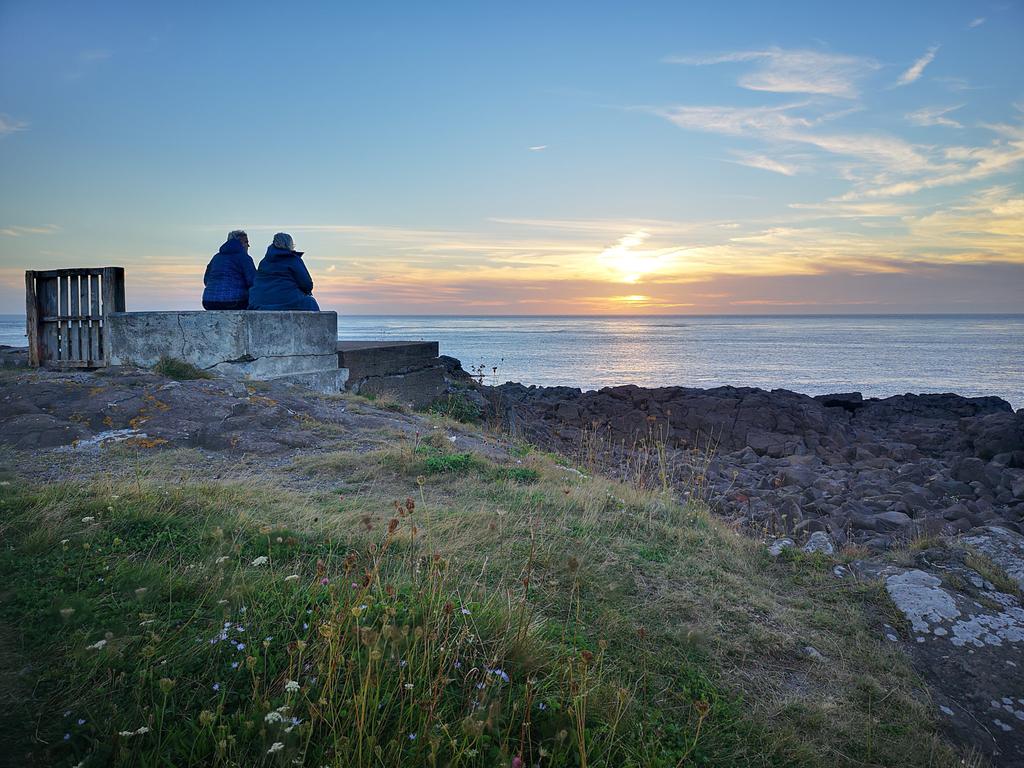 Those magical hours: sunset and sunrise. A few such vivid panoramas in Greece and Nova Scotia.
