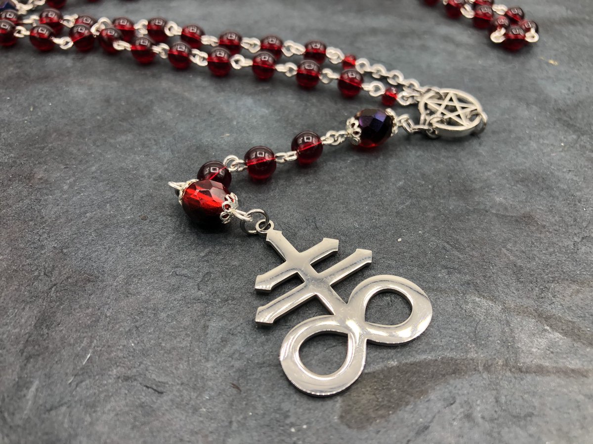 unholyrosaries's tweet photo. SHOP UPDATE TOMORROW, FRIDAY 6:30 PM PST

Check it out! I’ve got some lovely stuff for sale including some inverted crucifix jewelry! https://t.co/LBLPtCR5aK