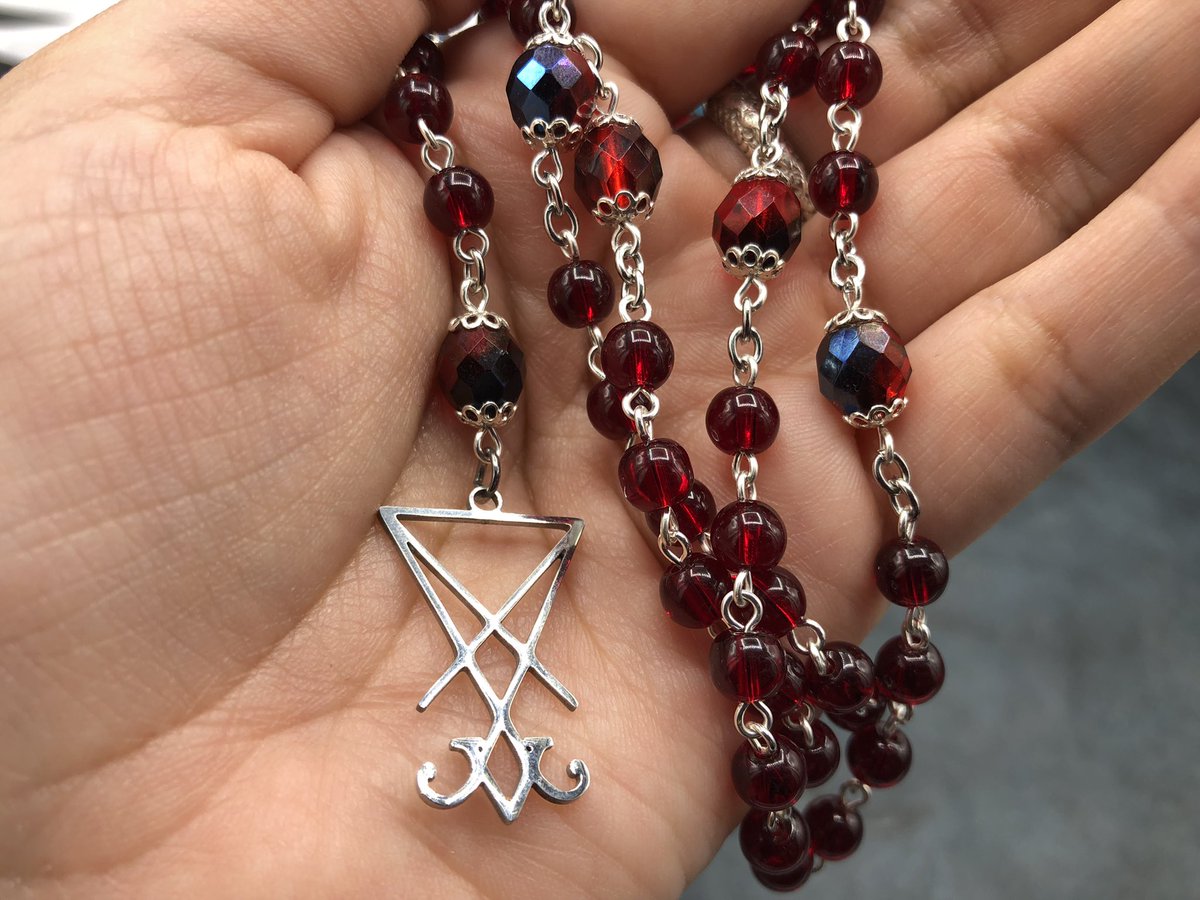 unholyrosaries's tweet photo. SHOP UPDATE TOMORROW, FRIDAY 6:30 PM PST

Check it out! I’ve got some lovely stuff for sale including some inverted crucifix jewelry! https://t.co/LBLPtCR5aK