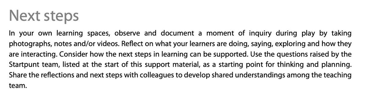 <a href="/AnnevanDam1966/">Anne van Dam she/her</a> thank you for your contribution to IB's latest release for the #earlyyears on the #theroleofeducator in #play  It's a beautiful resource and conversation started for our teams. #pypchat #pyp #ey #playmatters #edutwitter