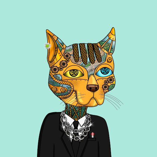 #NewNFTProfilePic <a href="/GutterCatGang/">Gutter Cat Gang</a> #DNA #GANGGANG