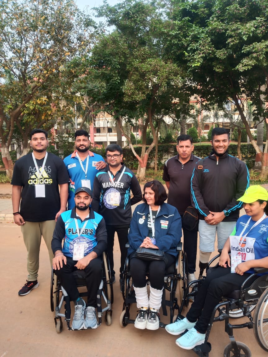 Rajesh1994_'s tweet photo. Congrats Birbhadra @DivyangCentre NCDE CRPF winning bronze (F56) discuss throw 🥉@paranationalsodisha Bhusbneswar @crpfindia @CRPF_sector @southzone_hyd @nitu091 @DeepaAthlete @DigpGc @ParalympicIndia @joshimanasi11 @gaGunNarang @bitshyd @Drvirendrakum13 @VirtusaCorp @MSJEGOI https://t.co/HTwWYnSIPJ