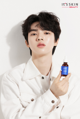 JulyJun8's tweet photo. IT's SKIN official said, "Through filming with brand, we will show off #JunhwanCha's charm, which has a variety of fan base with his cool appearance, healthy charm as a sports star, and outstanding skills," adding, "He plans to work in various contents to promote Power10" https://t.co/CdjYAS213T
