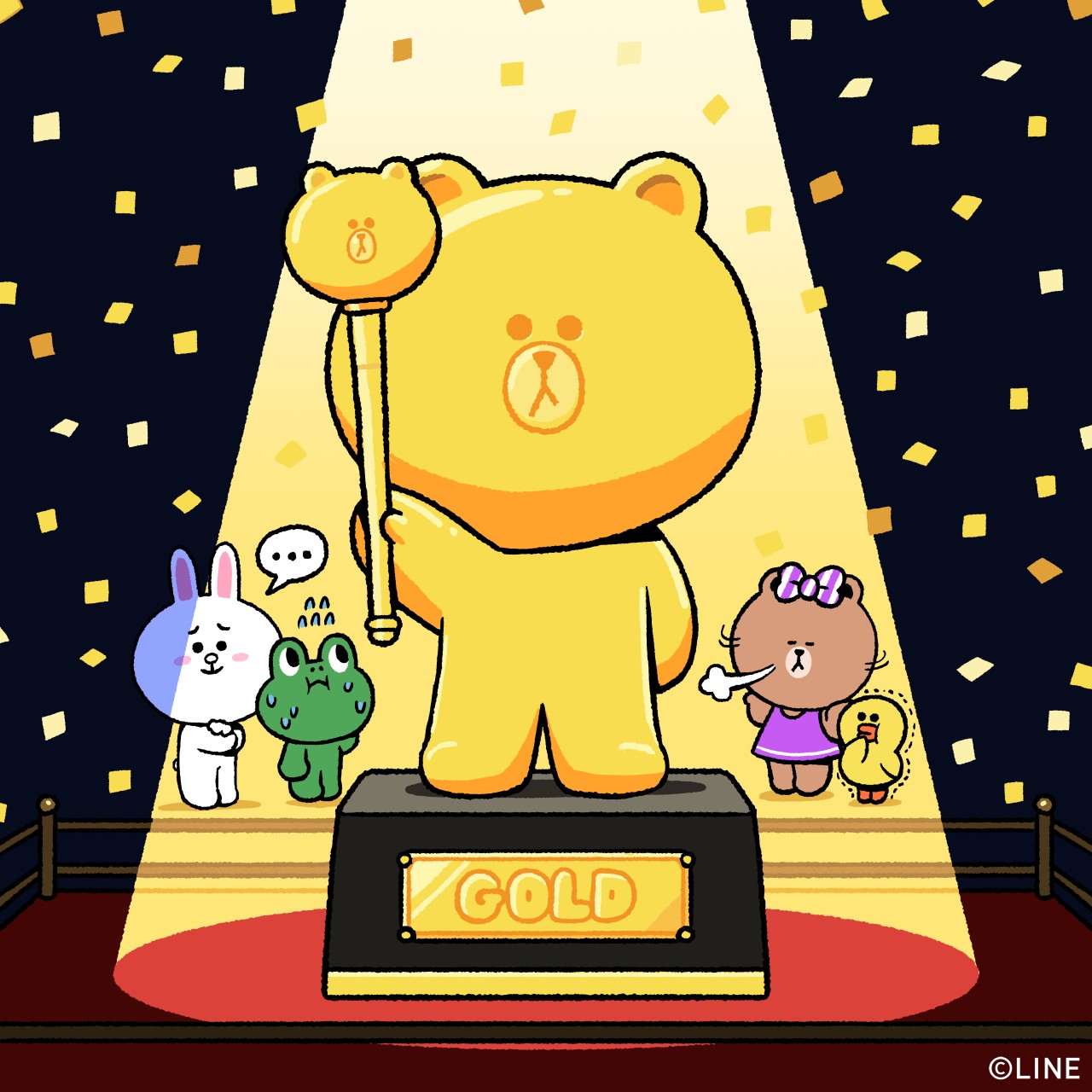 LINEフレンズ　卯三郎こけし　コニー　ブラウン　サリー　ムーン　キャラクター ip_lf_img01.