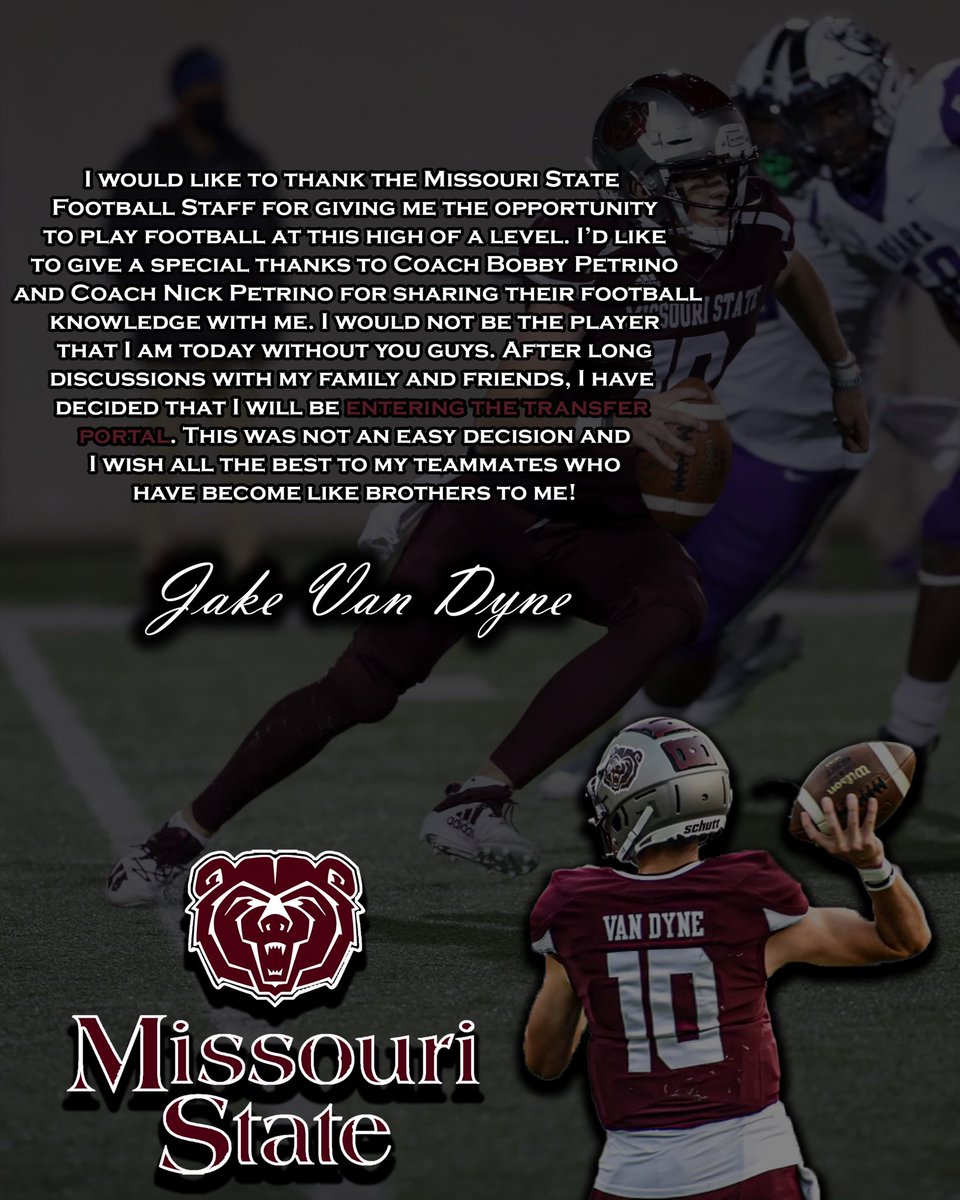Thank you Missouri State, on to the next chapter!