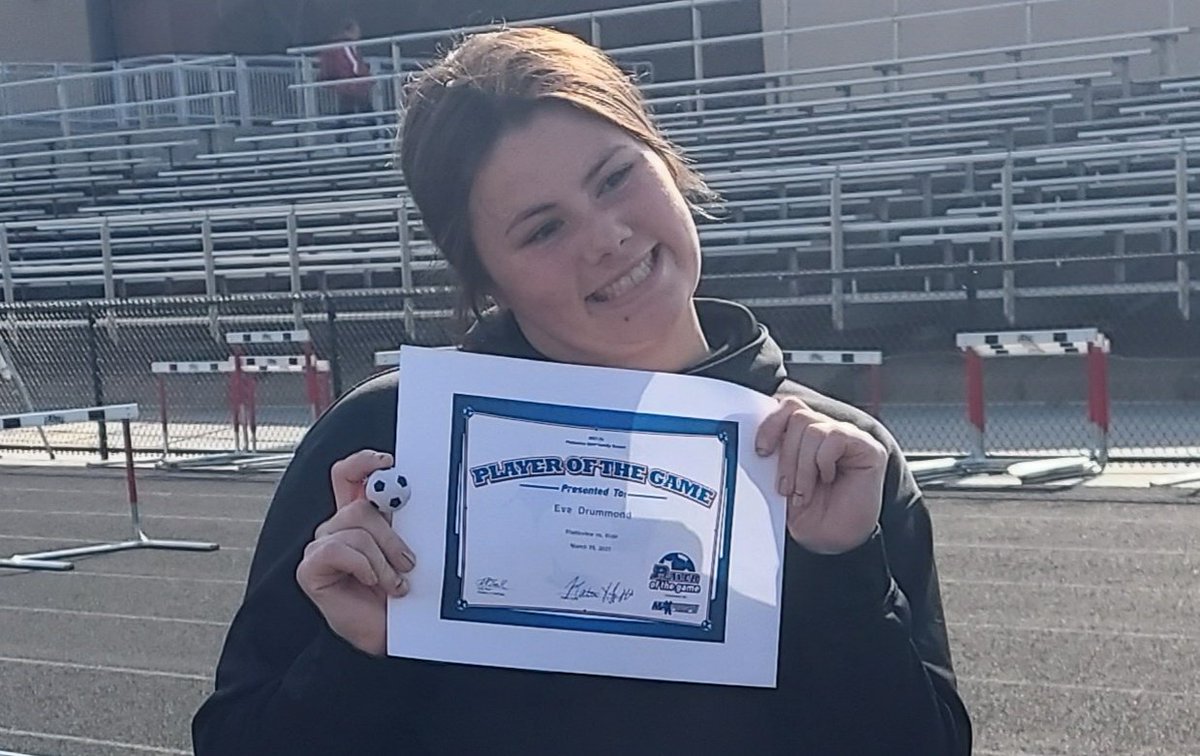 Platteview vs Blair PLAYER OF THE GAME Eve Drummond!!!