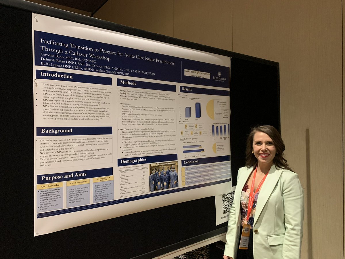 RitaDAoust's tweet photo. Congratulations @JHUNursing alum Dr Caroline Banes’ presentation at the Society of Trauma Nurses and Hopkins DNP/MBA student Jonathan Messing , STN board member@ctbanes @messing. We are so incredibly proud of you!!! @kmciltr1 @bvangra1 @Sarah_Szanton @PresidentAANP @AANP_NEWS https://t.co/JdWn4ftJvI