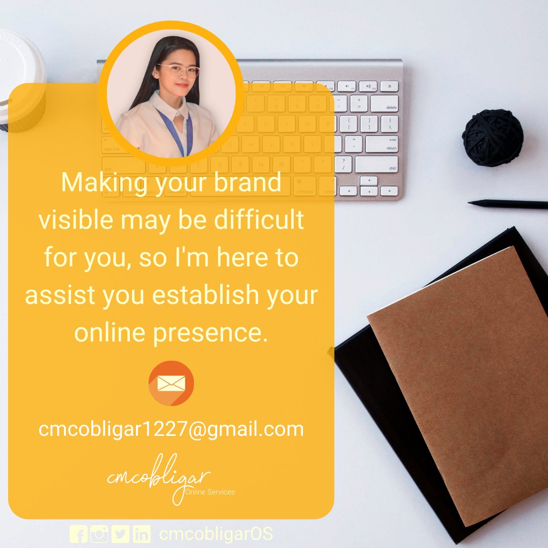 cmcobligarOS's tweet photo. Brand visibility is making your business known and making it easy for people to find. This is a very important part of starting a business.
What is Brand Visibility? 🤔
Full article here: https://t.co/PKLMQmbzEF
#cmcobligarOS
#smmmanager
#socialmediamanager
#socialmediatips https://t.co/416HWqZJ5B