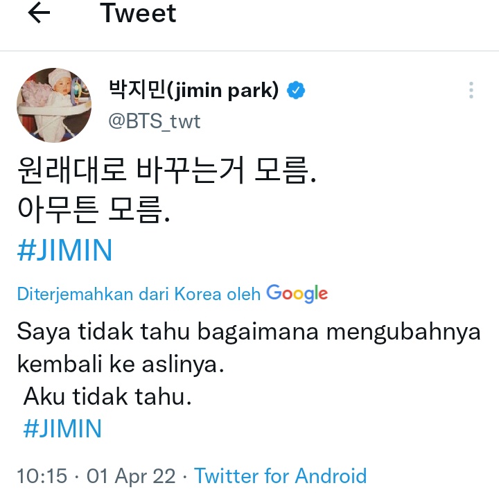 Pjsiska13's tweet photo. Lucu bgt sih syg, ganti layout sama profil pake foto sendiri. Tapi gak tau cara ubahnya lagi gimana🤣🤣. Btw, foto waktu bayi gemes bgt sih🥺🥺
#PARKJIMIN https://t.co/GQW3ROEyvn
