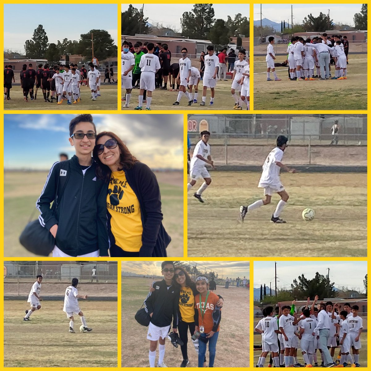 Claudia Pinon (@cpinon_ams) on Twitter photo 8th Grade Soccer Boys Win!⚽️ Congratulations 🎉🐾 Coach  <a href="/CHernandez_AMS/">Cesar Hernandez</a> and cougars! Keep pushing forward and working hard!⚽️🖤💛💪 <a href="/tony122671/">Tony Pinon</a> #BeastModeON #ReigniteOurPurpose #DenofChampions #TeamSISD 8th Grade Soccer Boys Win!⚽️ Congratulations 🎉🐾 Coach  <a href="/CHernandez_AMS/">Cesar Hernandez</a> and cougars! Keep pushing forward and working hard!⚽️🖤💛💪 <a href="/tony122671/">Tony Pinon</a> #BeastModeON #ReigniteOurPurpose #DenofChampions #TeamSISD