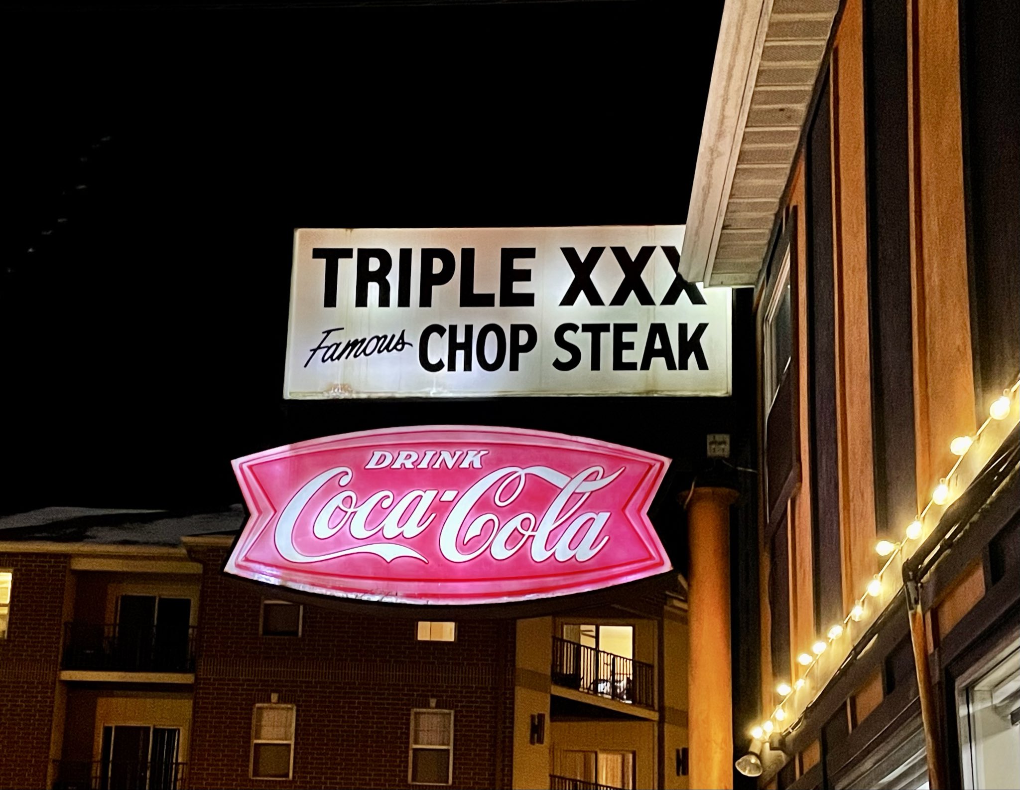 Midwest Modern on Twitter "Triple XXX Family Restaurant West Lafayette