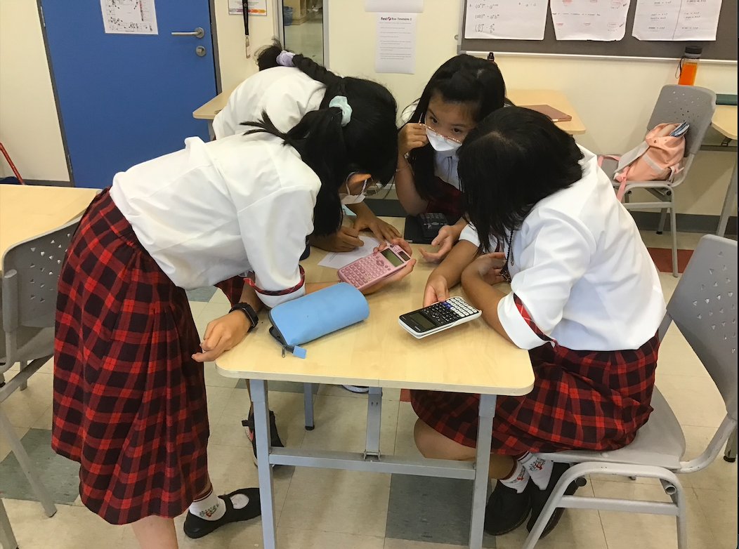 Are you ready for a BREAK - OUT BOX Challenge?
An intense moment. Students were challenged with math questions and followed by clues that they need figure out in order to unlock the padlocks to the breakout box. Well done junior Mathematicians.