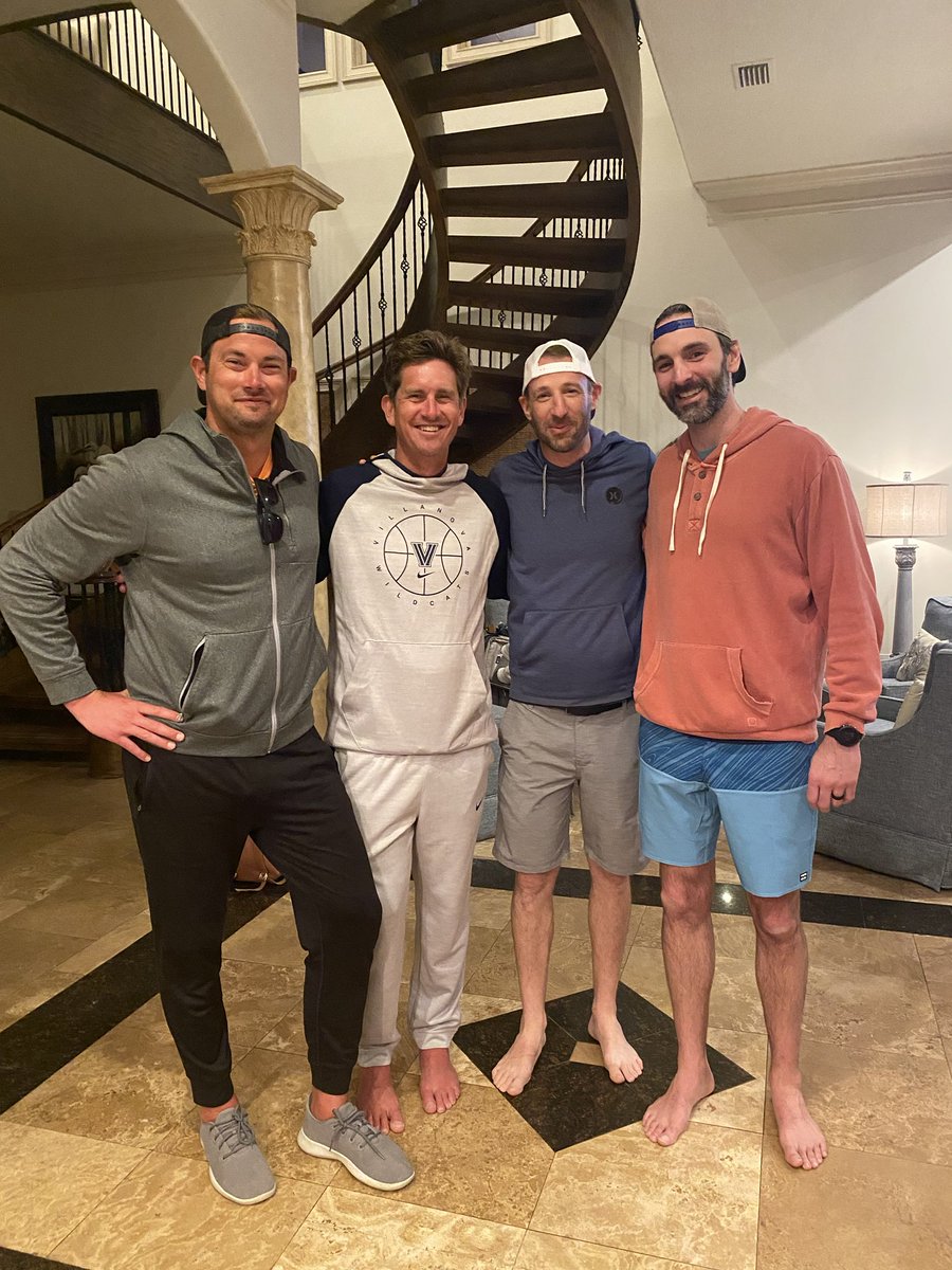 Great to catch up with a few of my former players including my brother in Destin! Always has been about those relationships.