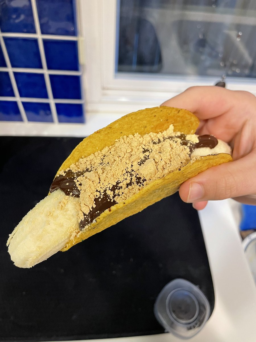 Made a Chaco Taco idk I’ve never seen an ice cream truck