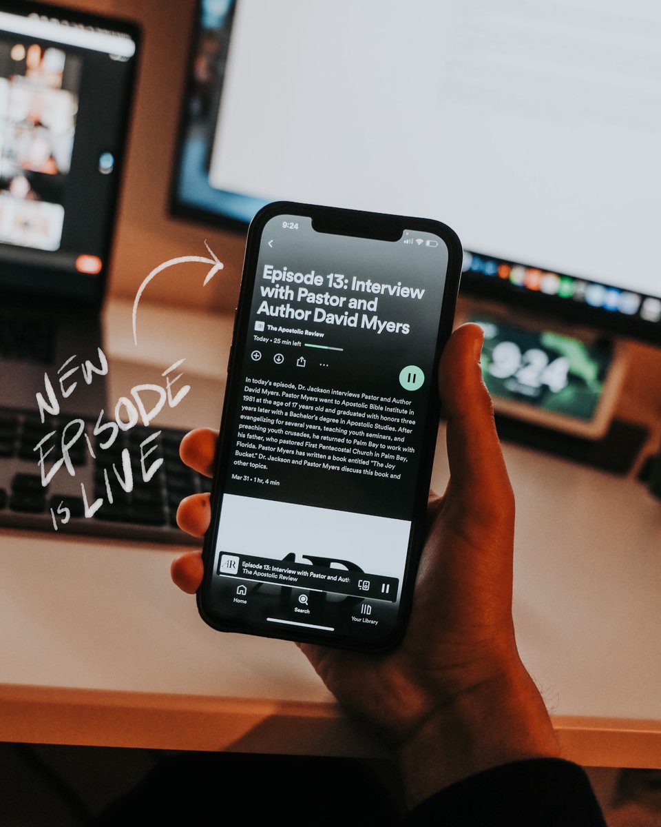 ReviewApostolic's tweet photo. Thatβs right! New podcast episode is up! Stream it now on your favorite podcast platform! π #arpodcast #arcommunity https://t.co/WKR5Lk7mp4