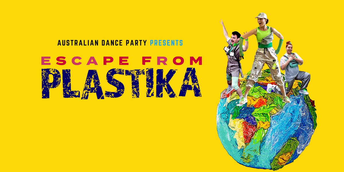 AustDanceParty's tweet photo. Join ADP's 'Anti Disaster Platoon' for a FREE school holiday dance &amp; theatre performance - Escape From Plastika! All ages welcome! FREE, bookings essential.
🌏 21 April, Yerrabi Pond District Park Playground 
🌏 22 April Chifley Shops Playground

https://t.co/l3E14cASTF https://t.co/BYAmc3ia8l