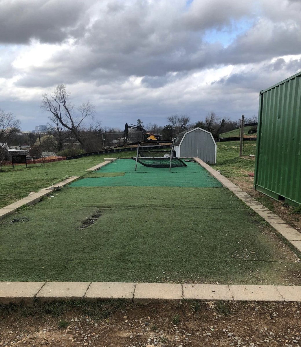 WilsonVBaseball's tweet photo. @DCDPR Public School students were released early from classes to prepare for a baseball game today against a highly-resourced opponent.  However, while they were in school you had a crew destroy &amp; haul off their batting cage.  Your response? @dcpublicschools @MayorBowser https://t.co/LTJvhyW1na