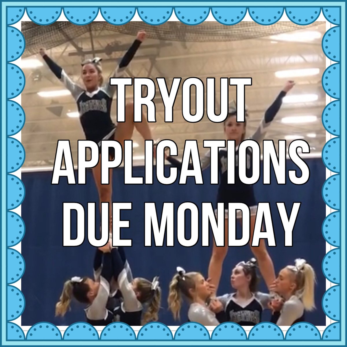 🎀💙MV Cheer Tryouts💙🎀