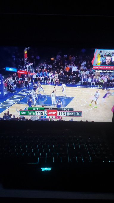 acompanhando mais uma quinta de #NBAnoGAULES e aproveitando para agradecer ao @Gaules pelo cupom na @kabumcombr<a href="/tag/nbanogaules"class="tags">#NBAnoGAULES</a>