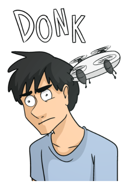 UnSaxon51's tweet photo. OMG I just about fell out of my chair laughing at this for the last several minutes. 🤣🤣🤣
I'd say it makes sense in context but... even then it's still kind of nonsensical.
#QuestionableContent #DONK 
@jephjacques https://t.co/VUs6xj5UYn