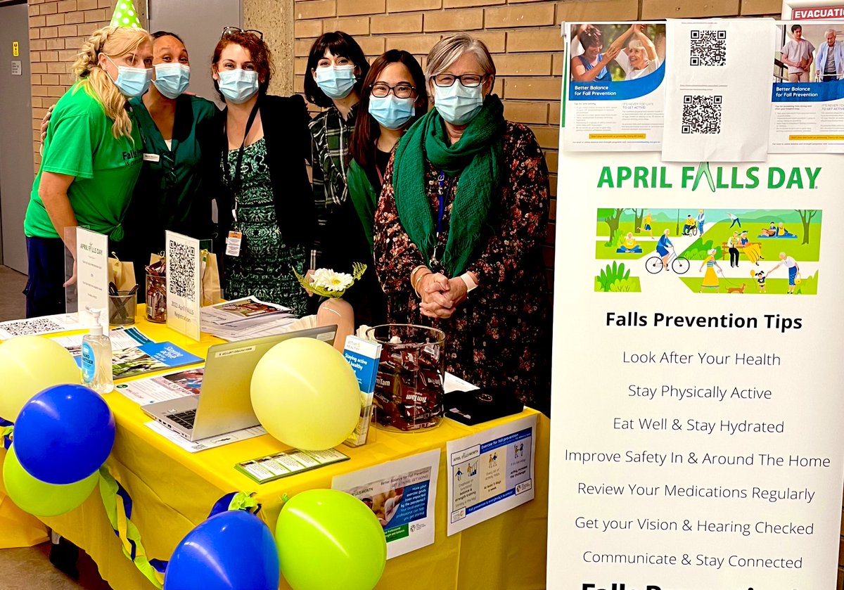 marialingam's tweet photo. Happy April Falls Prevention day! Celebrating and promoting the importance of falls prevention @WestSydHealth https://t.co/0rAxVHELxi