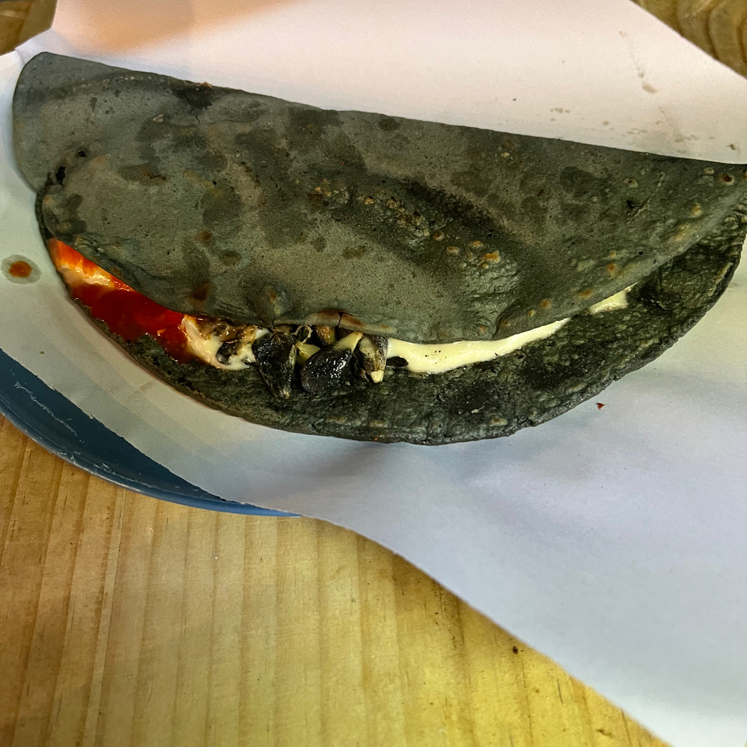 BioNutricion's tweet photo. O sea si, ustedes y yo sabemos que esto es una quesadilla. Peeeeero para efectos del Día del Taco diremos que es un taco de queso con huitlacoche y salsa roja.
¿Van o se aprietan?
#decídete #nutriciónreal #gentereal #comerico #comenormal #eat #nutrióloga #nutrición #BCS #m https://t.co/kunOeNJETs