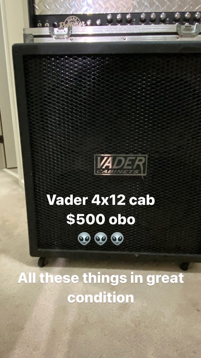 Helping a friend sell some guitar equipment. Check it out