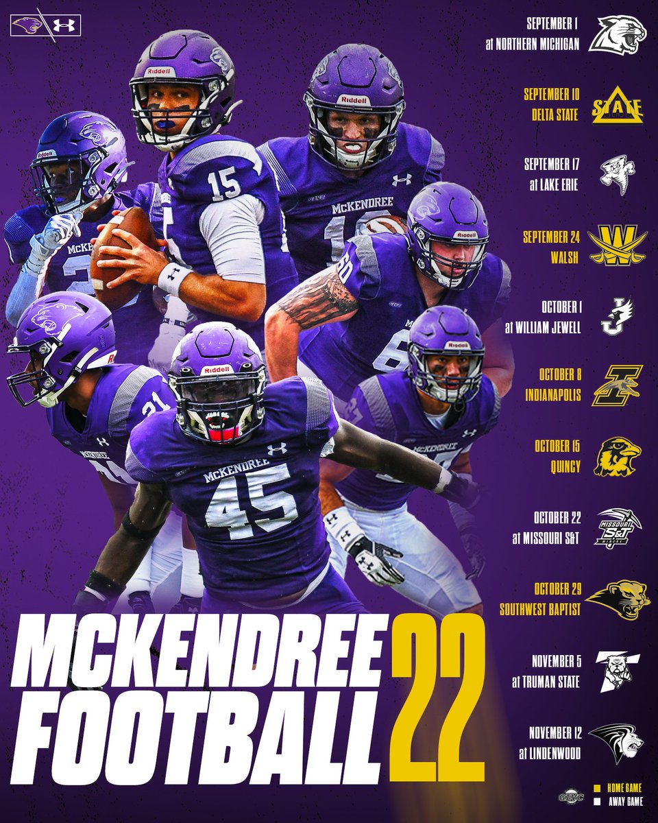 The 2022 slate - See you September 1. #BEARCAT23LEVATED
