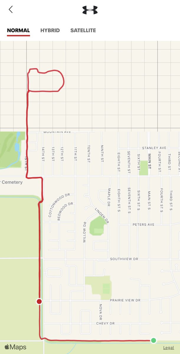 jelias4's tweet image. Getting the kilometres in on a chilly evening. #WPSHalfMarathon #HalfOfAHalf #Training #UnderArmour